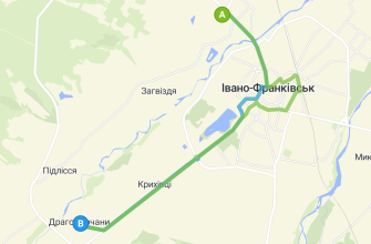 Автобус 55 Івано-Франківськ – 55 автобус (Автостанція №2 - с.Драгомирчани), схема руху, розклад