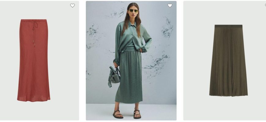 Какие юбки визуально удлиняют силуэт