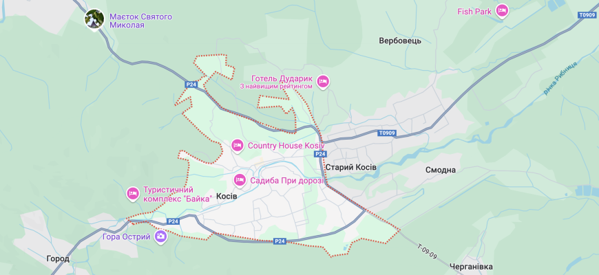 Карта Косова онлайн - Google Maps