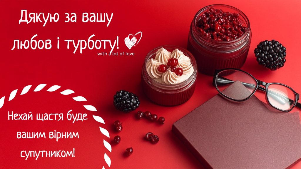 привітання для жінки своїми словами і картинка