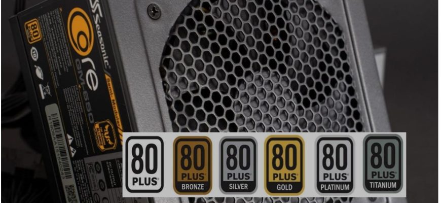 Сертифікація 80 PLUS: що означає і який блок живлення для ПК обрати?